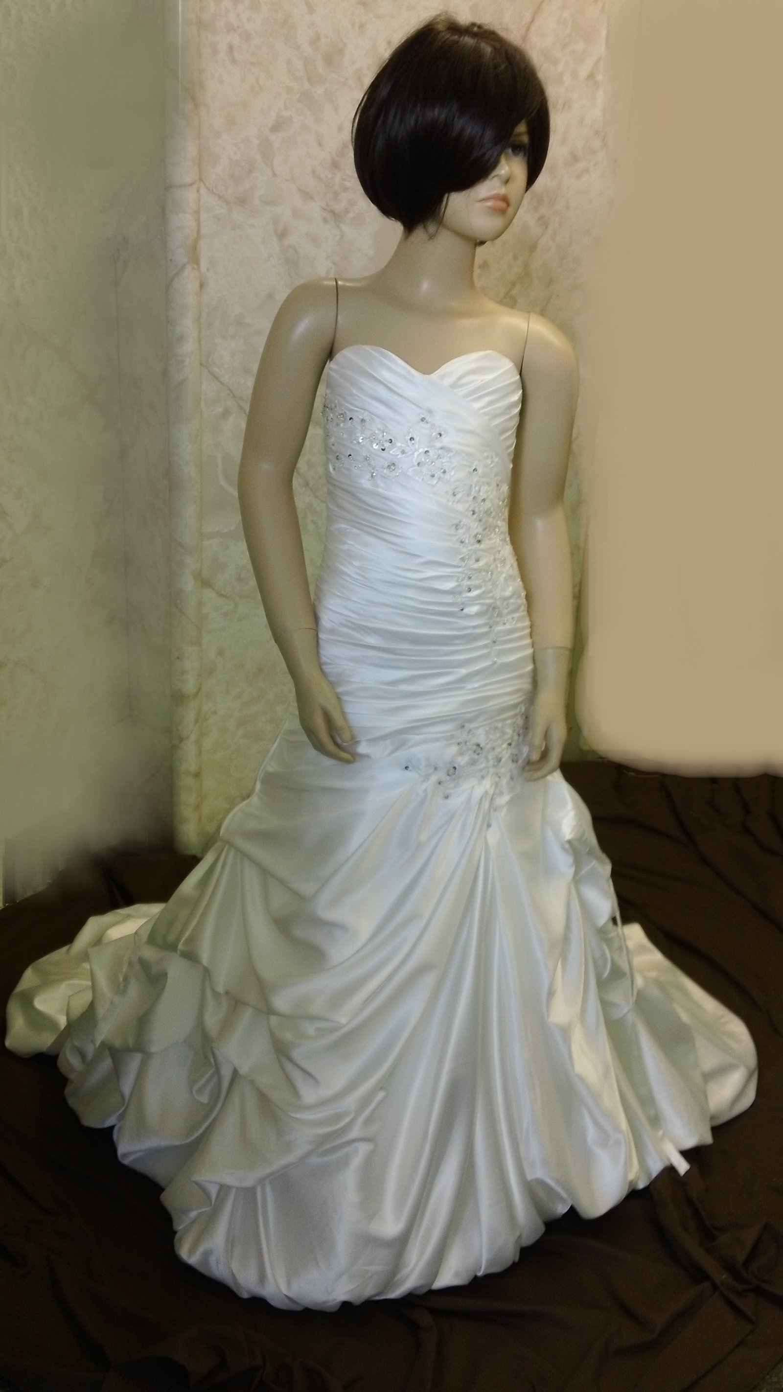 bubble train gown for flower girls